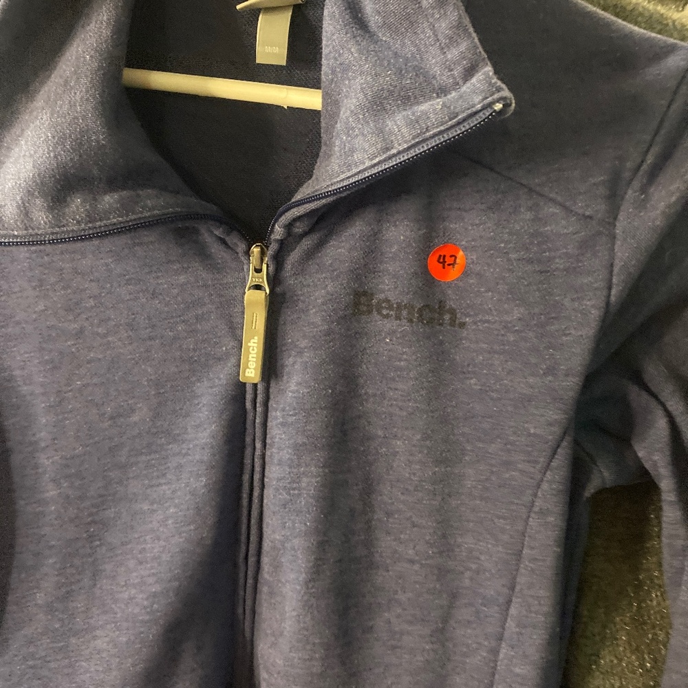 Bench Women's Heathered Blue Utility Jacket